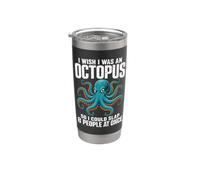 I Wish I was an Octopus So I Could Slap 8 People At Once Stainless Steel Insulated Tumbler