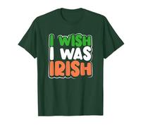 I Wish I Was Irish Funny St. Patrick's Day Humor Costume T-Shirt