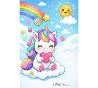 I Wish I Was Unicorn: Motivational Notebook, Coloring Notebook (KIDS)