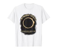 I Witnessed Totality Total Solar Eclipse August 12 2026 Value Graphic T-Shirt, Men, White, XL
