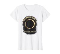 I Witnessed Totality Total Solar Eclipse August 12 2026 Value Graphic T-Shirt, Women, White, S