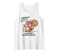 I Woke Up Got Out of Bed and Had Coffee Design Tank Top