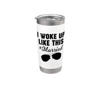 I Woke up Like This Married Stainless Steel Insulated Tumbler