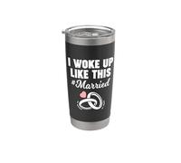 I Woke up Like This Married Stainless Steel Insulated Tumbler