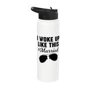I Woke up Like This Married Stainless Steel Insulated Water Bottle