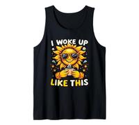 I Woke UP Like This Playful Sun Tank Top