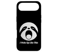 I Woke Up Like This Sloth Face Funny Morning Design Case for iPhone Air