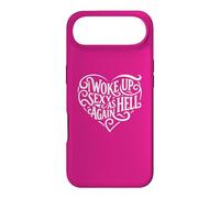 I Woke Up Sexy As Hell Again Shirt Pink Case for iPhone Air