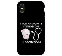 I Won My Doctor's Stethoscope in a Card Game Case for iPhone X/XS