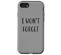 I won’t forget Funny Idea White Lie Party Case for iPhone SE (2020) / 7/8