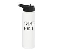 I Won’t Forget Funny Idea White Lie Party Stainless Steel Insulated Water Bottle