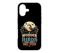 I Wonder If Birds Think About Me Too Funny Bird Watching Case for iPhone 17
