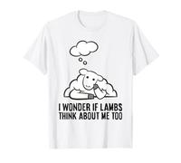 I Wonder If Lambs Think About Me Too T-Shirt