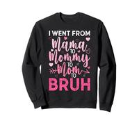 I Wont from Mama Mommy Mom to Bruh Mother's Day Women Sweatshirt