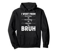 I Wont From Mama To Mommy To Mom To Bruh Mother's Day Pullover Hoodie
