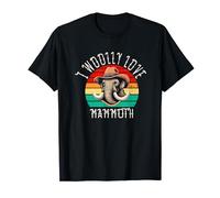 I Woolly Love Mammoth Funny Boys Girls Kids Woolly Mammoth T-Shirt
