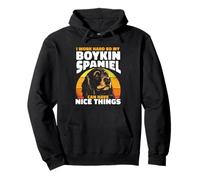 I Work Hard So My Boykin Spaniel Has Nice Things Pullover Hoodie