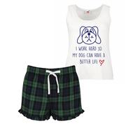 I Work Hard So My Dog Can Have A Better Life Pyjama Set 60 SECOND MAKEOVER Green S