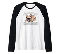 I Work Hard So My Frenchie Can Have A Better Life Funny Dog Raglan Baseball Tee