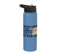 I Work Hard So My Labrador Can Have a Better Life - Dog Love Stainless Steel Insulated Water Bottle
