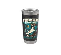 I Work Hard So My Rat Terrier Can Have A Better Life Stainless Steel Insulated Tumbler