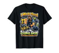 I Work Hard So My Scuba Gear Can Have A Better Life Diving T-Shirt