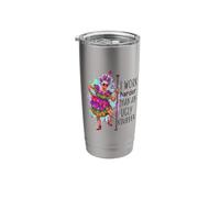 I Work Harder Than an Ugly Stripper Stainless Steel Insulated Tumbler