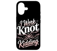 I Work Knot Kidding Massage Therapist Case for iPhone 17