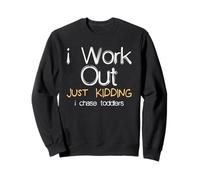 I work Out Toddlers Preschool Teacher Laughter Classroom Joy Sweatshirt