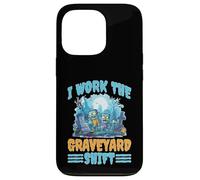 I Work The Graveyard Shift Night Noctural Worker Case for iPhone 13 Pro