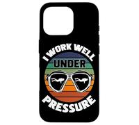 I Work Well Pressure Scuba Diving Diver Case for iPhone 16 Pro