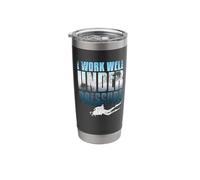 I Work Well Under Pressure Funny Scuba Diving Gift Stainless Steel Insulated Tumbler