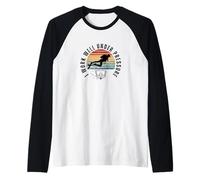 I Work Well Under Pressure Scuba Diving Diver Raglan Baseball Tee