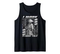 I Work While Others Talk Samurai Silent Grind Samurai Quote Tank Top