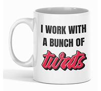 I Work with A Bunch of Twats Funny Novelty Coffee Mug for Work