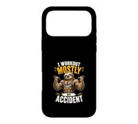 I Workout Mostly By Accident - Funny Sloth Design Case for iPhone 17 Pro Max