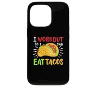 I Workout So I Can Eat Tacos Case for iPhone 13 Pro