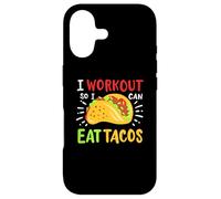 I Workout So I Can Eat Tacos Case for iPhone 17