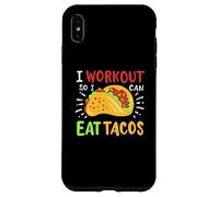 I Workout So I Can Eat Tacos Case for iPhone XS Max