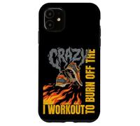 I Workout To Burn Off The Crazy Burning Shoes Running Cardio Case for iPhone 11
