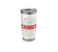I Would Commit Crimes for This Dog Dog Lover Humor Stainless Steel Insulated Tumbler