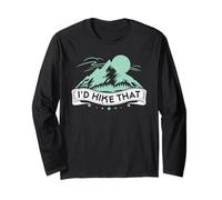 I Would Hike This Wandering Camping Nature Long Sleeve T-Shirt