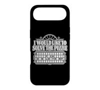 I Would Like to Solve the Puzzle Retro Word Game Humor Case for iPhone Air