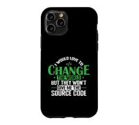 I Would Love to Change the World with Source Code Case for iPhone 11 Pro
