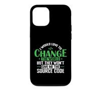 I Would Love to Change the World with Source Code Case for iPhone 12/12 Pro