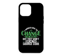 I Would Love to Change the World with Source Code Case for iPhone 12 Pro Max