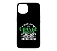 I Would Love to Change the World with Source Code Case for iPhone 13