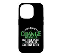 I Would Love to Change the World with Source Code Case for iPhone 14 Pro