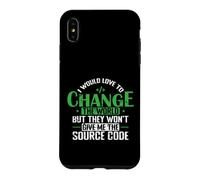 I Would Love to Change the World with Source Code Case for iPhone XS Max