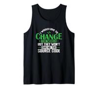 I Would Love to Change The World with Source Code Tank Top